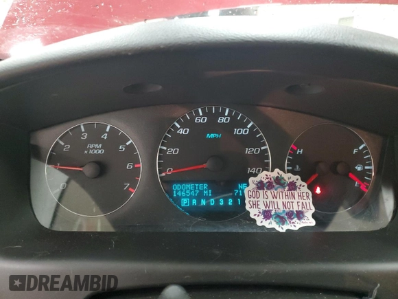 2009 Chevrolet Impala LT with VIN 2G1WT57K091236907, listed as a Copart auction lot 54428995 with 146,547 mi miles and Clean Title. Bid and sale history available at DreamBid. Image 9.