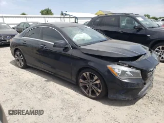 2019 Mercedes-Benz CLA 250 with VIN WDDSJ4EB2KN739180, listed as a Copart auction lot 52827555 with 76,832 mi miles and Salvage title. Bid and sale history available at DreamBid. Image 4.