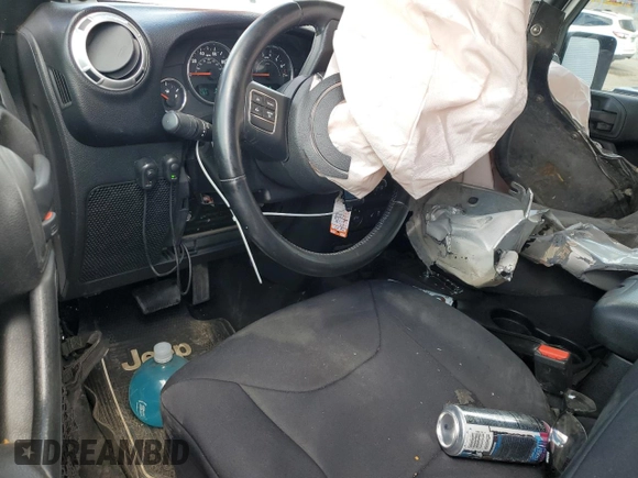 2012 Jeep Wrangler Unlimited Altitude with VIN 1C4HJWEG8CL163653, listed as a Copart auction lot 55279045 with 107,076 mi miles and Salvage title. Bid and sale history available at DreamBid. Image 8.