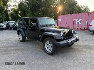 2015 Jeep Wrangler Unlimited Sport with VIN 1C4BJWDG8FL502570, listed as a Copart auction lot 65854505 with 120,541 mi miles and Clean title. Bid and sale history available at DreamBid. Image 1.