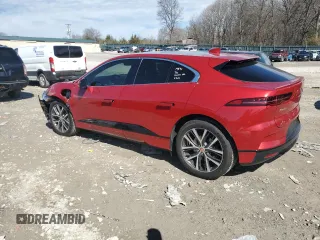 2020 Jaguar I-PACE SE with VIN SADHC2S12L1F80529, listed as a Copart auction lot 44976025 with 33,722 mi miles and Salvage Title. Bid and sale history available at carsss.com. Image 2.