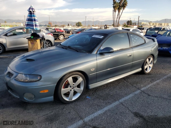 2005 Pontiac GTO with VIN 6G2VX12U15L463205, listed as a Copart auction lot 84111184 with 168,203 mi miles and Clean Title. Bid and sale history available at carsss.com. Image 1.