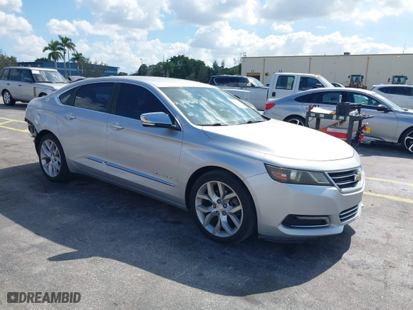 2014 Chevrolet Impala LTZ with VIN 2G1145SL2E9213986, listed as a IAAI auction lot 41526798 with 202,836 mi miles. Bid and sale history available at carsss.com. Image 1.