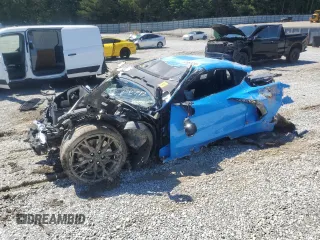 2023 Chevrolet Corvette 2LT with VIN 1G1YB2D4XP5132792, listed as a Copart auction lot 57857715 with Not provided miles and Salvage title. Bid and sale history available at DreamBid. Image 1.