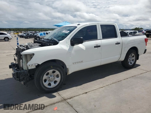 2021 Nissan Titan S z VIN 1N6AA1EE7MN524859, wystawiony jako Copart lot #72814694 z przebiegiem 93 672 mil mil oraz Szkoda całkowita • Salvage title. Historia ofert i sprzedaży dostępna na DreamBid. Obrazek 1.