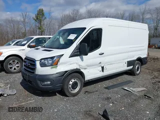 2020 Ford Transit Cargo with VIN 1FTBR1C85LKA13051, listed as a IAAI auction lot 41441966 with 81,863 mi miles and . Bid and sale history available at DreamBid. Image 2.