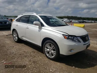 2010 Lexus RX 450h with VIN JTJBC1BA9A2022402, listed as a Copart auction lot 52674284 with 221,661 mi miles and Salvage Title. Bid and sale history available at DreamBid. Image 4.