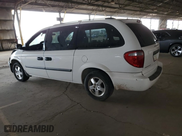 2006 Dodge Grand Caravan SE with VIN 1D4GP24R76B666609, listed as a Copart auction lot 47386405 with 188,242 mi miles and Salvage Title. Bid and sale history available at DreamBid. Image 2.