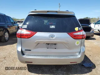 2015 Toyota Sienna XLE with VIN 5TDYK3DC2FS557260, listed as a Copart auction lot 50147465 with 177,492 mi miles and Salvage Title. Bid and sale history available at carsss.com. Image 6.