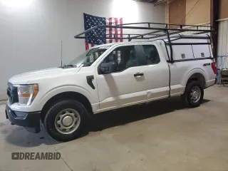 2021 Ford F-150 XL with VIN 1FTFX1E57MKE24706, listed as a Copart auction lot 54882605 with 100,692 mi miles and Clean title. Bid and sale history available at DreamBid. Image 1.