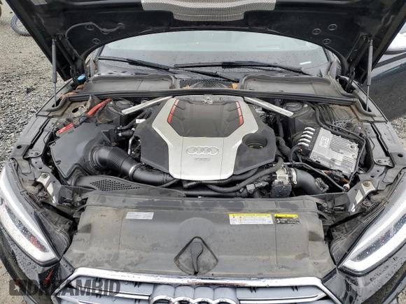 2018 Audi S5 Prestige z VIN WAUR4AF54JA036352, wystawiony jako Copart lot #50414155 z przebiegiem 40 613 mil mil oraz Szkoda całkowita • Salvage title. Historia ofert i sprzedaży dostępna na DreamBid. Obrazek 11.