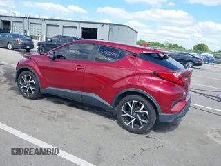 2018 Toyota C-HR XLE with VIN NMTKHMBX0JR030776, listed as a IAAI auction lot 39888594 with 73,011 mi miles and . Bid and sale history available at DreamBid. Image 3.
