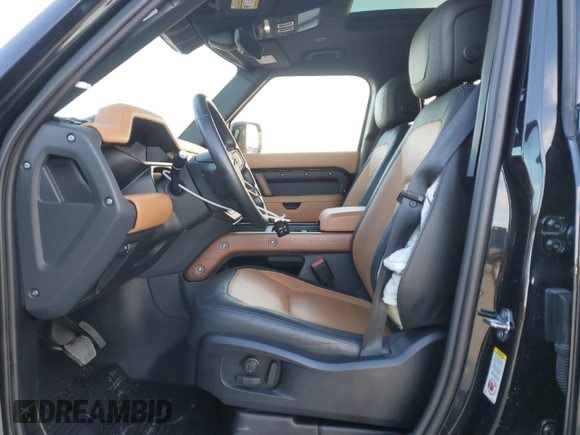 2023 Land Rover Defender X-Dynamic SE with VIN SALE27EU4P2221757, listed as a Copart auction lot 42293275 with 14,302 mi miles and Salvage title. Bid and sale history available at DreamBid. Image 7.