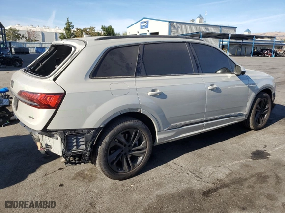 2021 Audi Q7 Premium with VIN WA1AXAF74MD015328, listed as a Copart auction lot 75545144 with 65,854 mi miles and Salvage Title. Bid and sale history available at carsss.com. Image 3.