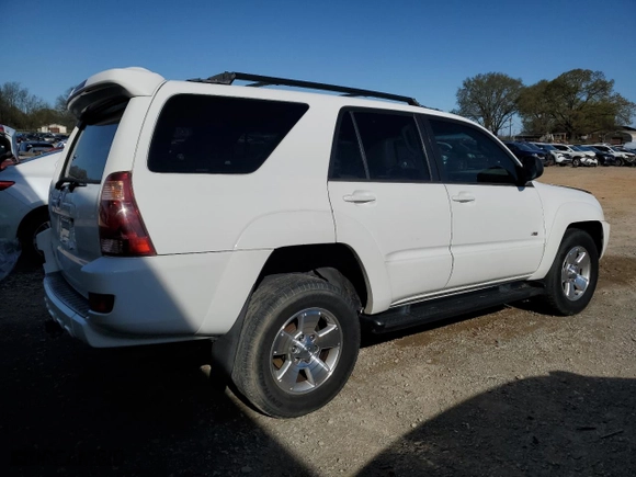 2005 Toyota 4Runner SR5 with VIN JTEZU14R350047617, listed as a Copart auction lot 50308995 with 242,858 mi miles and Salvage Title. Bid and sale history available at carsss.com. Image 3.