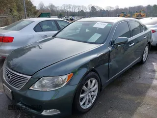 2007 Lexus LS 460 with VIN JTHBL46F975046019, listed as a IAAI auction lot 41774394 with 164,470 mi miles. Bid and sale history available at carsss.com. Image 17.