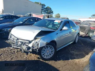 2012 Cadillac CTS Sedan Luxury with VIN 1G6DG5E52C0123093, listed as a IAAI auction lot 40619518 with 118,178 mi miles. Bid and sale history available at carsss.com. Image 2.