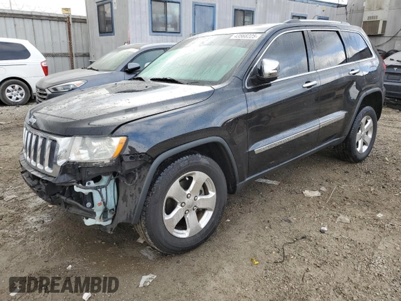 2013 Jeep Grand Cherokee Limited with VIN 1C4RJEBG8DC656947, listed as a Copart auction lot 43568225 with 89,114 mi miles and Salvage Title. Bid and sale history available at carsss.com. Image 1.