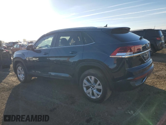 2021 Volkswagen Atlas S with VIN 1V2GC2CA7MC203640, listed as a Copart auction lot 43782745 with 61,806 mi miles and Salvage title. Bid and sale history available at DreamBid. Image 2.