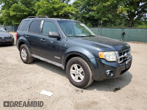 2008 Ford Escape Hybrid z VIN 1FMCU49H38KA03178, wystawiony jako Copart lot #59577115 z przebiegiem 223 992 mil mil oraz Szkoda całkowita • Salvage title. Historia ofert i sprzedaży dostępna na DreamBid. Obrazek 4.