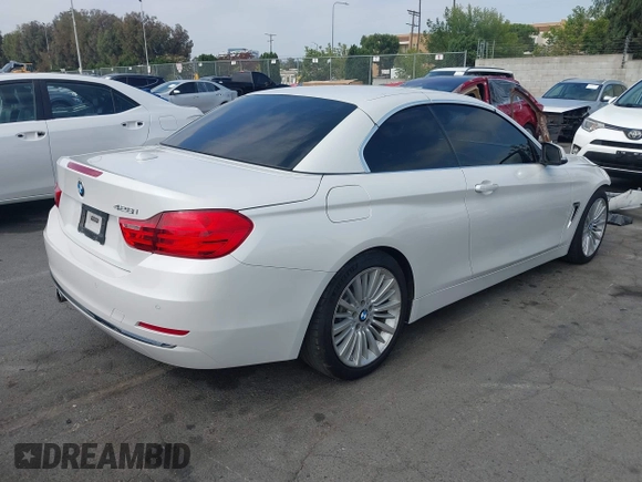 2015 BMW 4 Series 428i z VIN WBA3V7C56F5A24605, wystawiony jako IAAI lot #42506958 z przebiegiem 126 698 mil mil oraz . Historia ofert i sprzedaży dostępna na DreamBid. Obrazek 4.