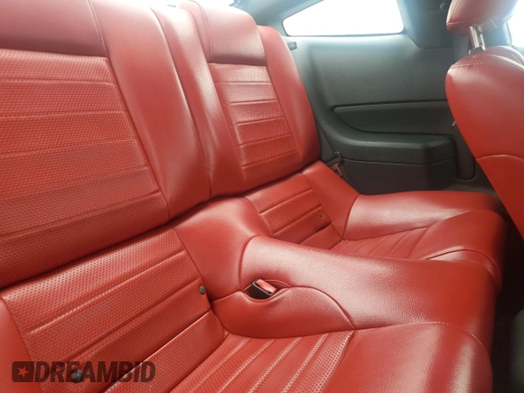 2005 Ford Mustang Deluxe with VIN 1ZVHT80N955249439, listed as a Copart auction lot 55536255 with 118,984 mi miles and Salvage title. Bid and sale history available at DreamBid. Image 10.