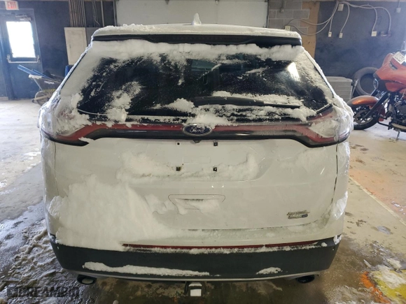 2015 Ford Edge SEL with VIN 2FMTK4J97FBC27281, listed as a Copart auction lot 87402434 with 161,960 mi miles and Salvage Title. Bid and sale history available at carsss.com. Image 6.