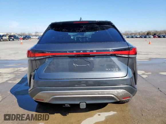 2024 Lexus RX 350 with VIN 2T2BAMCA3RC084590, listed as a Copart auction lot 46124925 with 5,064 mi miles and Clean Title. Bid and sale history available at DreamBid. Image 6.