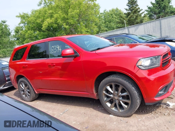 2015 Dodge Durango SXT with VIN 1C4RDJAG3FC938238, listed as a IAAI auction lot 42408394 with 234,547 mi miles and . Bid and sale history available at DreamBid. Image 13.