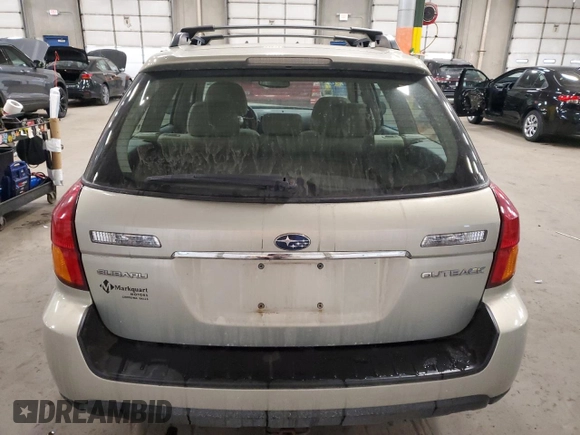 2005 Subaru Legacy Outback z VIN 4S4BP61C457388862, wystawiony jako Copart lot #84415834 z przebiegiem 112 448 mil mil oraz Szkoda całkowita • Salvage title. Historia ofert i sprzedaży dostępna na DreamBid. Obrazek 6.