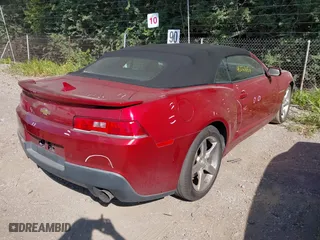 2014 Chevrolet Camaro LT with VIN 2G1FB3D39E9145988, listed as a IAAI auction lot 40028454 with 129,227 mi miles. Bid and sale history available at carsss.com. Image 4.