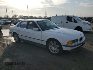 1995 BMW 7 Series 740i with VIN WBAGF6323SDH02306, listed as a Copart auction lot 41708995 with 109,902 mi miles and Clean Title. Bid and sale history available at carsss.com. Image 4.