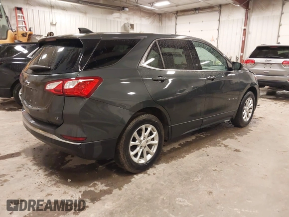 2020 Chevrolet Equinox LT with VIN 2GNAXJEV7L6259405, listed as a IAAI auction lot 41944814 with 66,044 mi miles and . Bid and sale history available at DreamBid. Image 4.
