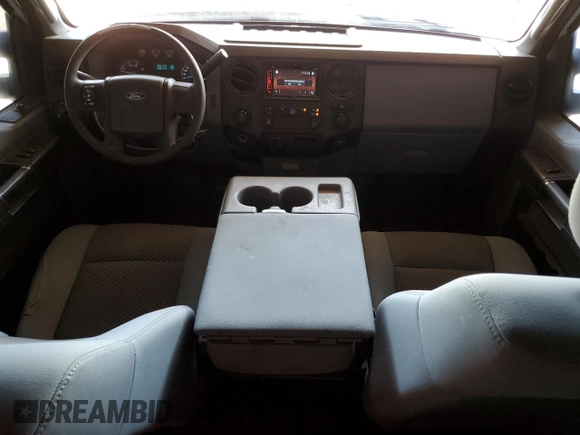 2011 Ford F-250 XL with VIN 1FT7W2AT8BEC35849, listed as a Copart auction lot 52497815 with 210,924 mi miles and Salvage title. Bid and sale history available at DreamBid. Image 8.