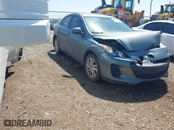 2012 Mazda Mazda3 i Touring with VIN JM1BL1V82C1606614, listed as a IAAI auction lot 41861558 with Not Provided miles. Bid and sale history available at carsss.com. Image 1.