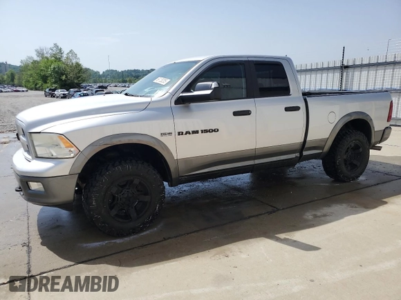 2011 Ram 1500 Big Horn with VIN 1D7RV1GT7BS700576, listed as a Copart auction lot 56128205 with 183,192 mi miles and Salvage title. Bid and sale history available at DreamBid. Image 1.