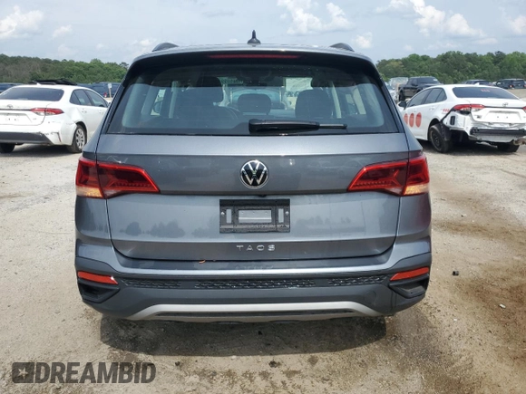 2024 Volkswagen Taos S с VIN 3VV5X7B29RM015584, выставлен на аукционе Copart как лот 57686995 с пробегом 32 164 миль миль и Чистый • Clean title. История ставок и продаж доступна на DreamBid. Изображение 6.