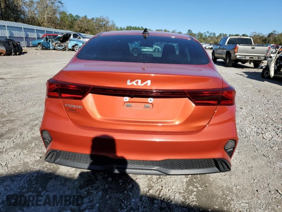 2023 Kia Forte LXS with VIN 3KPF24AD7PE541111, listed as a Copart auction lot 76334134 with 44,836 mi miles and Salvage Title. Bid and sale history available at carsss.com. Image 6.