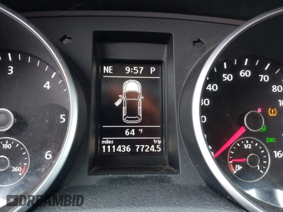 2012 Volkswagen Jetta TDI w/Sunroof & Nav with VIN 3VWPL7AJ2CM634950, listed as a IAAI auction lot 42445319 with 111,436 mi miles and . Bid and sale history available at DreamBid. Image 16.