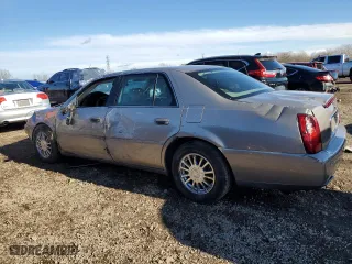 2003 Cadillac DeVille DHS with VIN 1G6KE57Y43U267581, listed as a Copart auction lot 81783904 with 0 mi miles and Salvage Title. Bid and sale history available at carsss.com. Image 2.