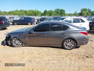 2015 Infiniti Q50 Premium with VIN JN1BV7AP3FM358244, listed as a IAAI auction lot 42063278 with 98,873 mi miles and . Bid and sale history available at DreamBid. Image 15.