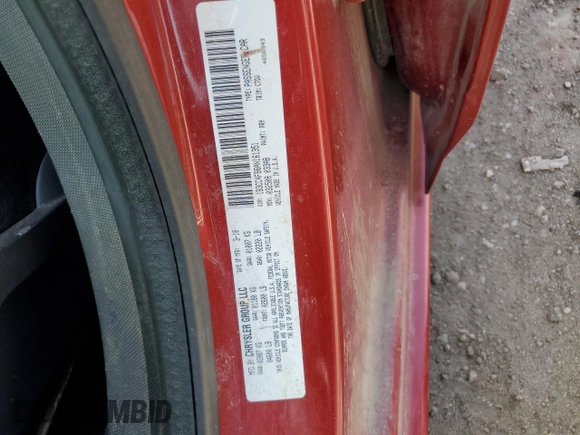 2010 Dodge Avenger SXT with VIN 1B3CC4FB6AN161351, listed as a Copart auction lot 49457595 with 88,562 mi miles and Salvage Title. Bid and sale history available at carsss.com. Image 12.