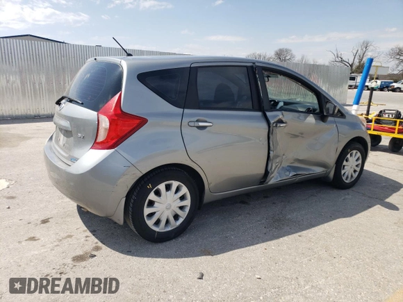 2015 Nissan Note SV with VIN 3N1CE2CPXFL390994, listed as a Copart auction lot 50724235 with 93,466 mi miles and Salvage Title. Bid and sale history available at DreamBid. Image 3.