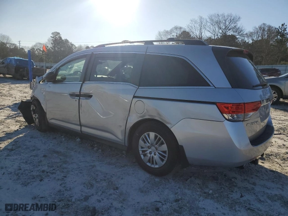 2014 Honda Odyssey LX with VIN 5FNRL5H27EB039999, listed as a Copart auction lot 48950565 with 121,740 mi miles and Salvage Title. Bid and sale history available at carsss.com. Image 2.