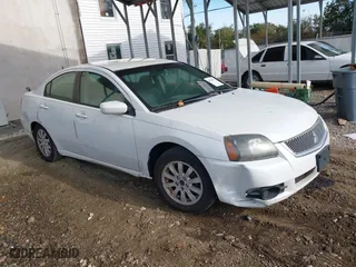 2011 Mitsubishi Galant FE with VIN 4A32B2FF0BE030385, listed as a IAAI auction lot 40740593 with 137,279 mi miles. Bid and sale history available at carsss.com. Image 1.