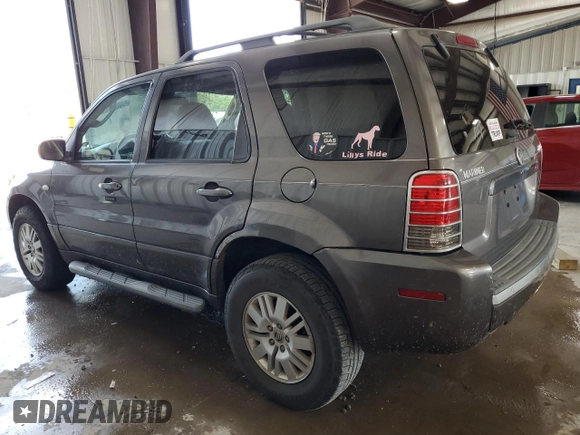 2006 Mercury Mariner Luxury with VIN 4M2YU57196KJ17893, listed as a Copart auction lot 66848295 with 128,080 mi miles and Clean title. Bid and sale history available at DreamBid. Image 2.