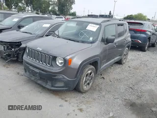 2017 Jeep Renegade Sport with VIN ZACCJAAB0HPE75735, listed as a IAAI auction lot 42420911 with 57,420 mi miles and . Bid and sale history available at DreamBid. Image 18.