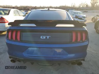 2023 Ford Mustang GT with VIN 1FA6P8CF5P5300589, listed as a Copart auction lot 45936615 with 36,954 mi miles and Salvage title. Bid and sale history available at DreamBid. Image 6.