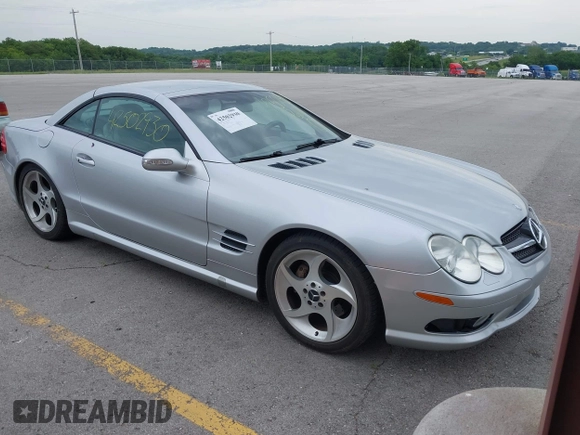 2003 Mercedes-Benz SL 500 with VIN WDBSK75F33F058662, listed as a IAAI auction lot 42502930 with Not provided miles and . Bid and sale history available at DreamBid. Image 1.