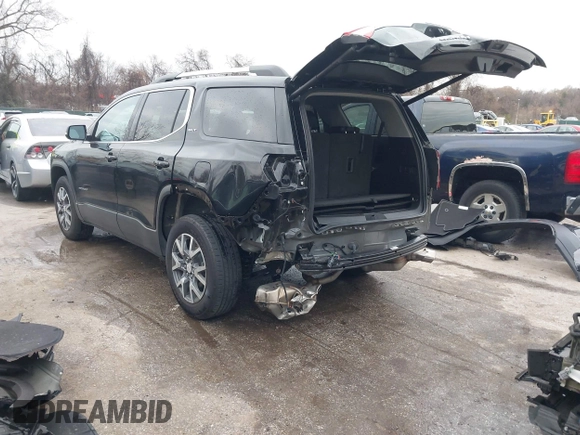 2023 GMC Acadia SLT with VIN 1GKKNML44PZ225872, listed as a IAAI auction lot 41091785 with 21,334 mi miles and . Bid and sale history available at carsss.com. Image 3.